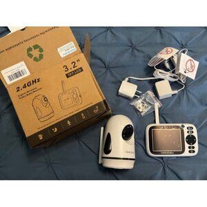 New Baby Monitor with 3.2'' IPS Screen - Baby Camera Monitor